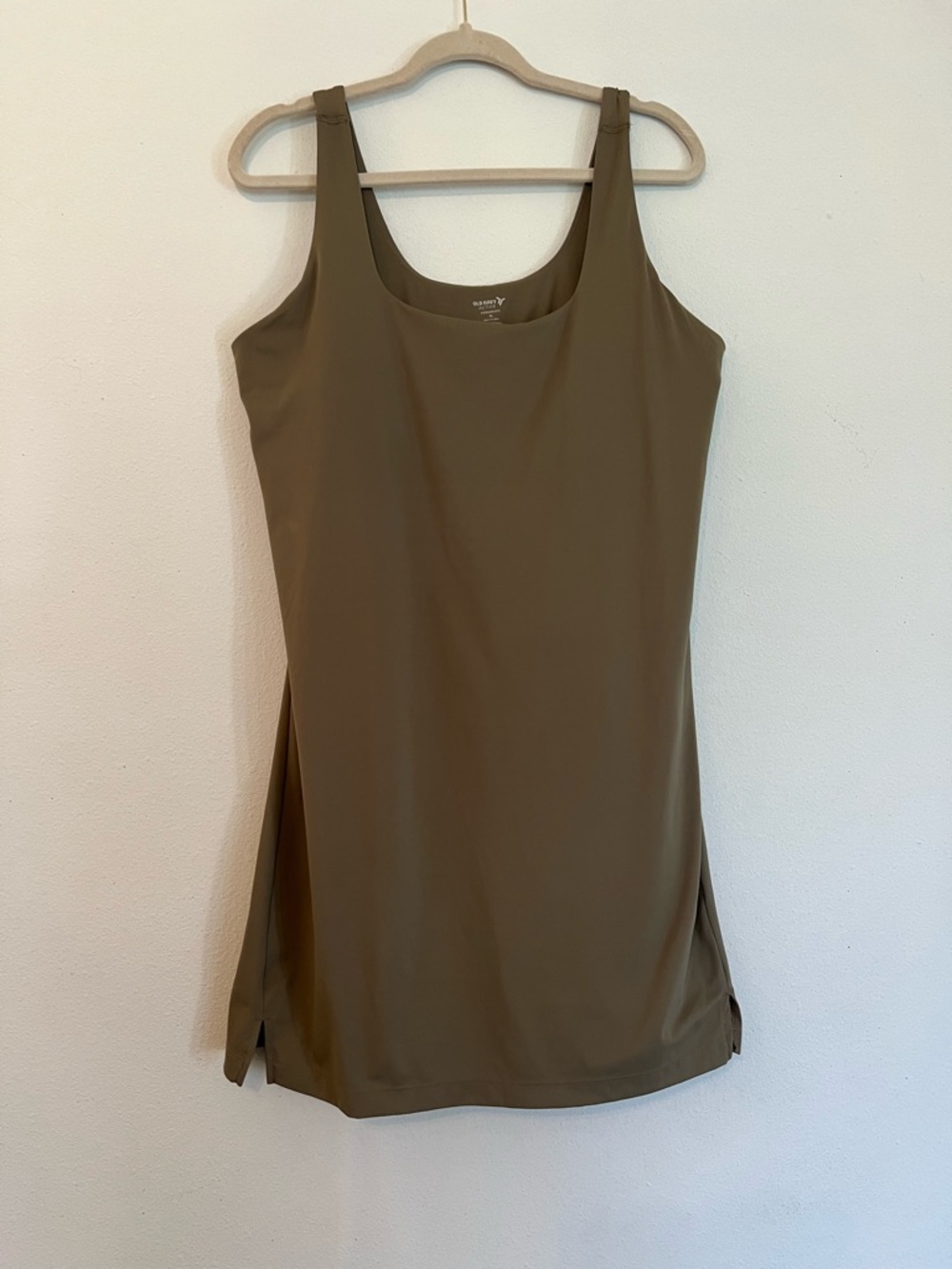 Old Navy Power Soft Athletic Dress Olive Green XL